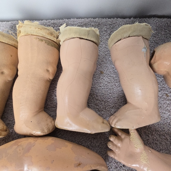 Vintage  Composition Doll Parts - Picture 12 of 12